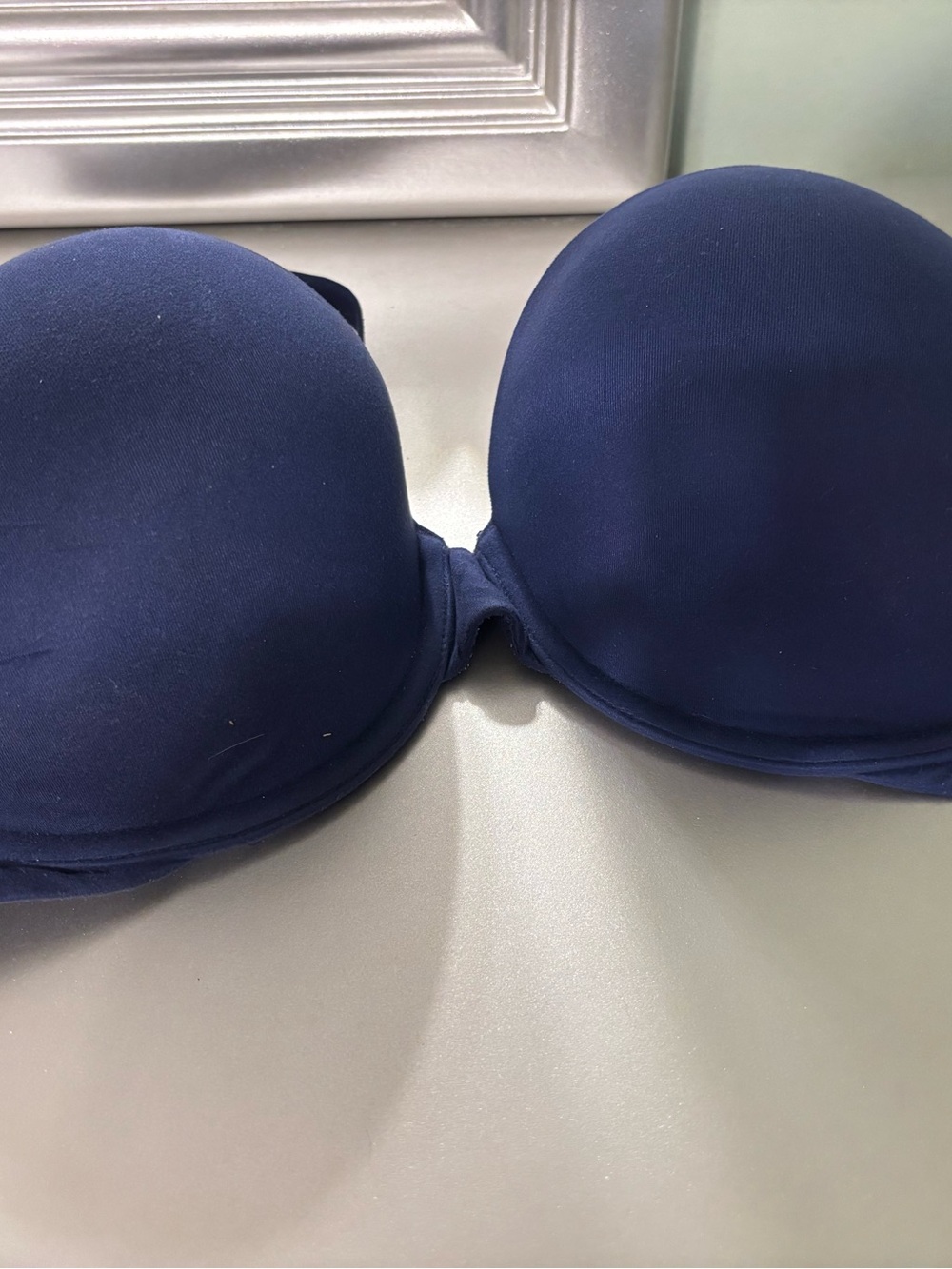 Victoria's Secret Navy Strapless Molded Bra